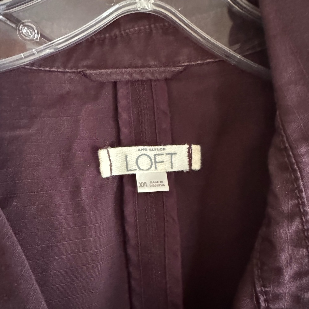 Loft casual coat xxl eggplant - Picture 2 of 3